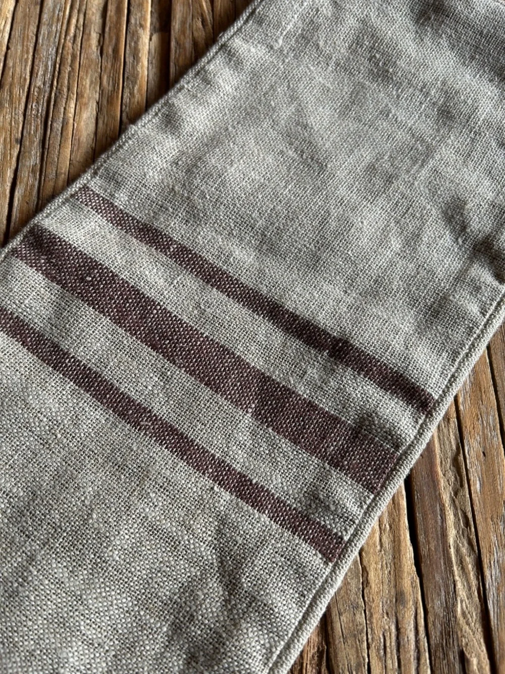 Vagabond vintage small linen pillow cover